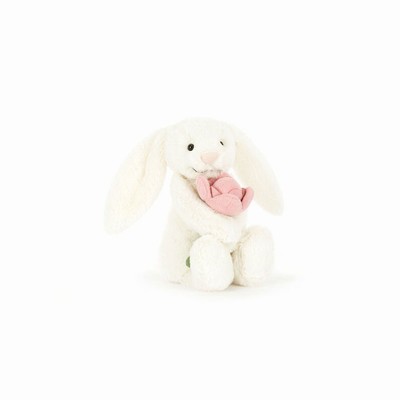 Jellycat Bashful Bunny 'Peony' USA | 21730KUPJ